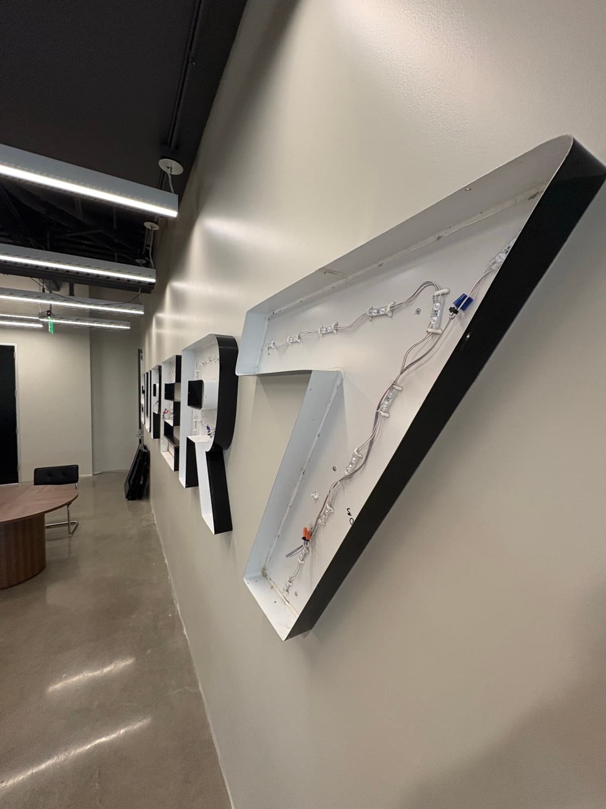 Wall Sign Installation photo 3