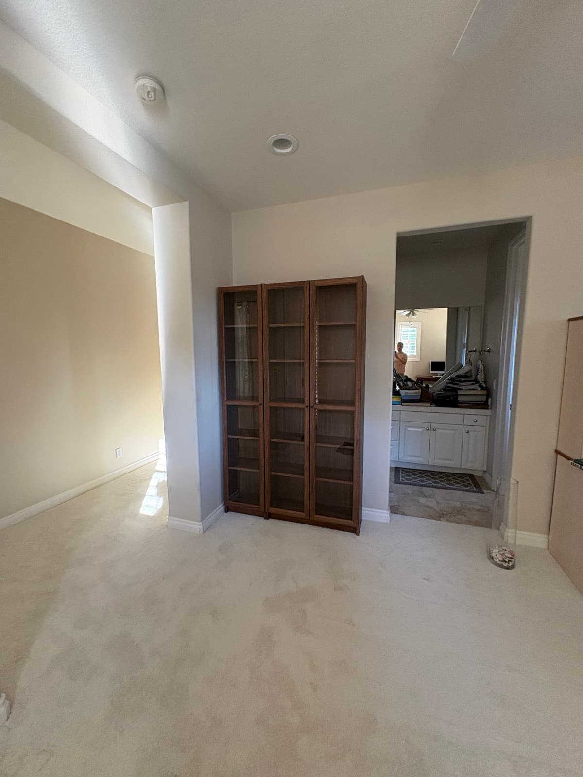 Wooden Bookcase Cabinet Assembly photo 1