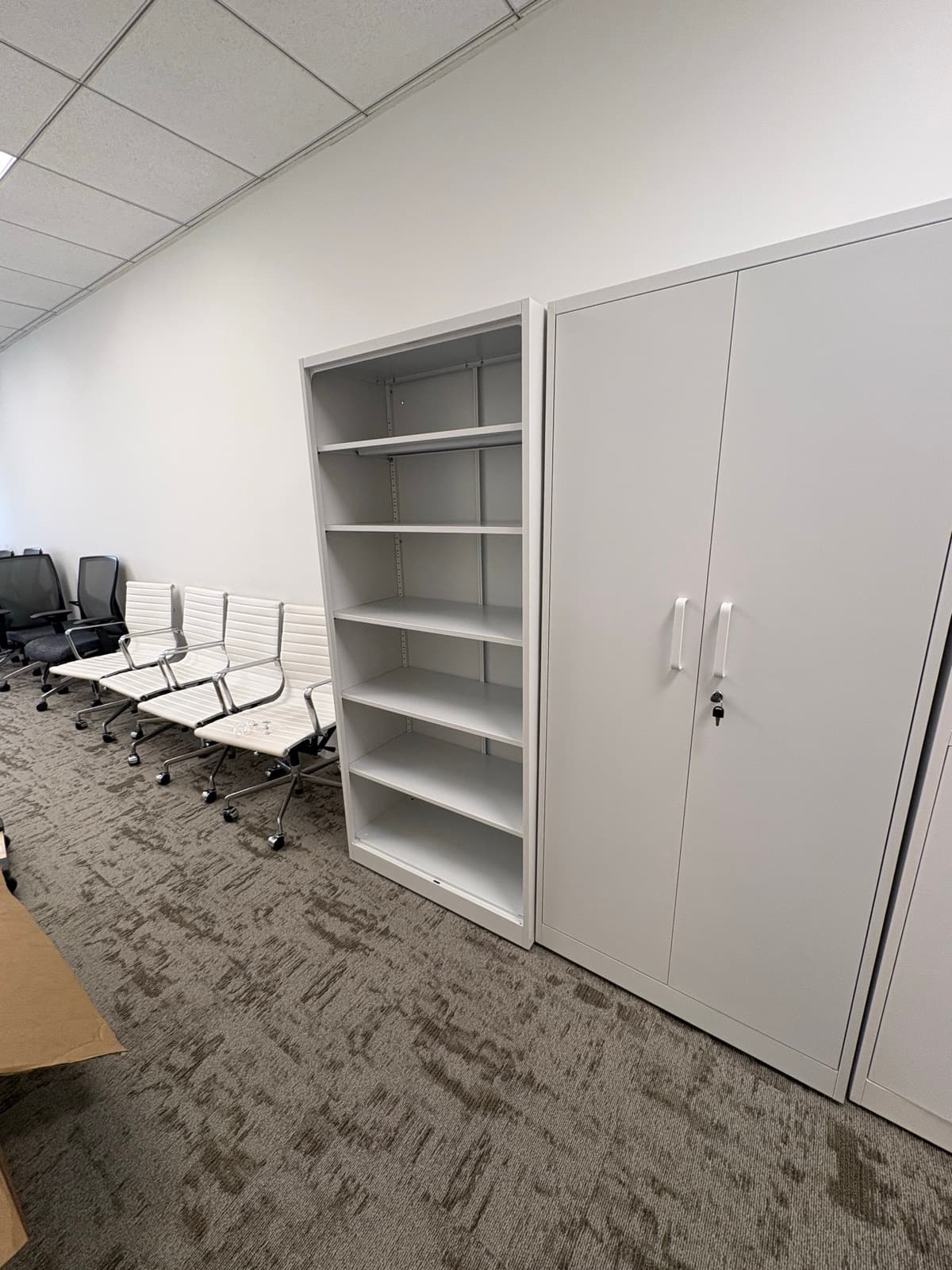 Metal Storage Cabinet Assembly photo 2